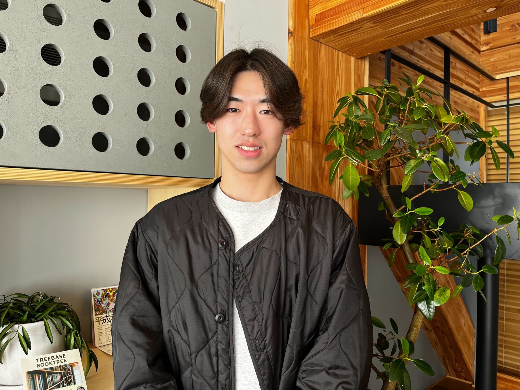 学業と繋がりづくりの場としてTREE BASEを活用する今井さんにお話を伺いました。